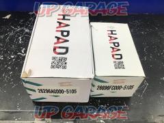 [Price cut]
SOLHAPAD
Brake pad
Front and rear set