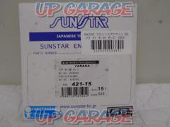 SUNSTAR (Sunstar)
Front sprocket
525-15T
R1
MT-09
MT-07
XSR 700
XSR900
NO.421-15