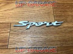 Suzuki genuine
emblem
white swift sport