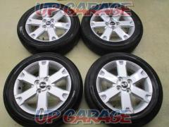 daihatsu genuine
Taft genuine wheels + YOKOHAMA BluEarth-FE
AE30
