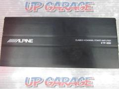 ALPINE(アルパイン)KTP-600 4CH パワーアンプ