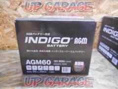 INDIGO(インディゴ) AGM車用カーバッテリー AGM60 アイドリングストップ車対応