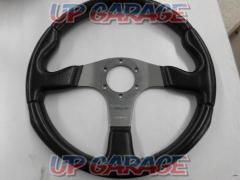 MOMORACE
3-spoke leather steering wheel
