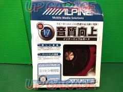 ALPINEKTX-M171B
For 17cm speaker
Inner baffle board
For Mitsubishi vehicles