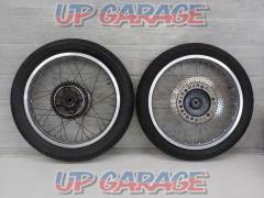 HONDA genuine wheels
Set before and after
GB250
Club Man