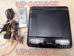 ワケアリ CAMOS ROV-1000 DVDプレイヤー一体型10.2インチフリップダウンモニター