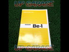 Price reduced NISSAN
Be-1
Instruction manual