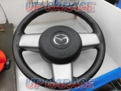 Mazda
DE system Demio
Sport genuine
Leather steering wheel