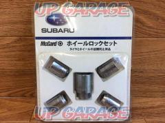 Subaru genuine
McGard
Wheel lock set (lock nut)
