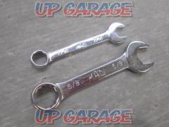 MAC
TOOLS
Combination wrench
2 piece set