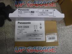 【●値下げしました】【WG】Panasonic NDN 22628 ダウンライト + NNK10001N LED電源ユニット