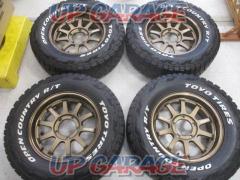 RAYS(レイズ) A・LAP-J ブロンズカラー + TOYO(トーヨー) OPEN COUNTRY R/T 235/70R16 4本セット