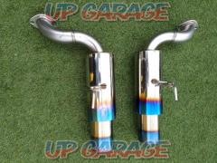 Price reduced!BE
FREE
Z34 / Fairlady Z
All stainless steel shell muffler
Titanium color