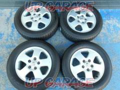 Genuine Nissan C25 Serena genuine aluminum wheels + BRIDGESTONE
LUFT
RVⅡ