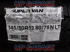 【YOKOHAMA】SUPER VAN 356 145/80R12 80/78N LT