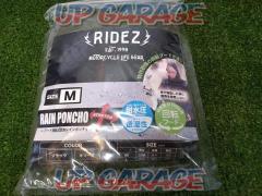 【RIDEZ】 レインポンチョ MCR01 グリーン M HRP01