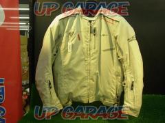 LLサイズROUGH&ROAD(ラフ&ロード) SSFライディングジャケット ホワイト 品番 RR4002 *春/秋用