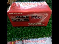 ACRE
Brake pad
Front
formula 700c
[Roadster / NA6CE]