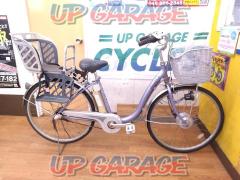 【わけあり現状販売品】SANYO ENACLE 26インチ内装3段変速 電動自転車 パープル