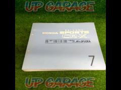 HONDA
CR-X
BALLADE
SPORTS
Parts list 7th edition