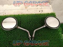 Manufacturer unknown round plated mirror
Right and left
10MM original screw