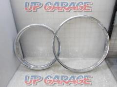 Honda
CRF125F genuine rim
Set before and after