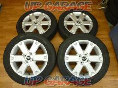 Daihatsu genuine
Taft genuine aluminum wheels
+
YOKOHAMA
Blu
Earth
AE30