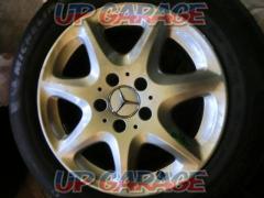 Imported car genuine (Pure
parts
of
imported
automobile)
Mercedes-Benz S-Class
W220
Late version
Original wheel
Silver