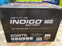 INDIGO(インディゴ) AGM カーバッテリー AGM70