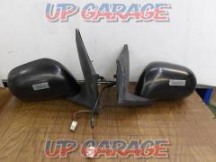 Left and right set Nissan genuine door mirrors