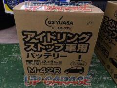 GS
YUASA
Idling stop compatible battery
M-42R
BI-M-42R-EA