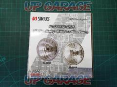 SIRIUS
Headlight lens with position lamp only on one side