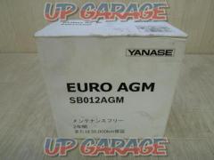 【その他】YANASE EURO AGM SB012AGM 輸入車用サブバッテリー