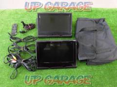 Twin monitor for Autobacs Seven rear seat