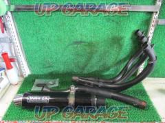 WR’SJMCA rear exhaust
Slip-on silencer + exhaust pipe set made by unknown manufacturer
ZRX400 (ZR400E/'03 model) removal