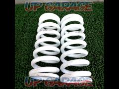 Unknown Manufacturer
Series winding spring
Free length: 220
ID: 62
Spring rate: 10K