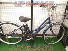 【わけあり現状販売】YAMAHA City-f X236-301044(2008年) 26インチ 内装3段 電動自転車 ダークブルー