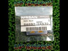 NISSAN
DR30 Skyline genuine
RS-X emblem rare!! Dead stock unused item!!