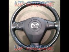 Mazda genuine leather steering wheel
