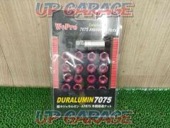 Wepro
cold forged duralumin
TPI
Nut & lock set (Kantou)
M12 × P1.5
Twenty
