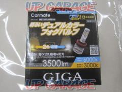カーメイト GIGA 【BW5161】 LEDフォグバルブ デュアルカラー(2色切替) 未使用 X03300