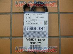 TACTI
V-ribbed belt
V belt
V98D7-1870