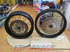 HarleyDavidson
Dyna/Street Bob (1580cc) genuine wheels
Set before and after