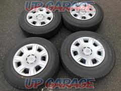 Toyota genuine
Hiace genuine wheels + DUNLOPSP175N