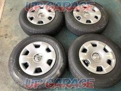 Toyota genuine
Hiace genuine wheels + BRIDGESTONERD613