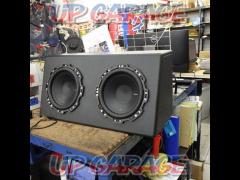 RockfordP1
10 inch x2 powered subwoofer + box included