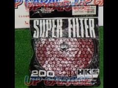 【HKS】スーパーパワーフロー交換用フィルター 200Φ レッド