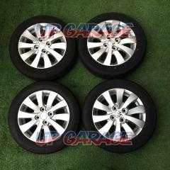 Free try on! Suzuki Genuine
Spacia Custom genuine 14-inch aluminum wheels
+
DUNLOP
EC300 +
155 / 65R14
2020 production