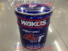 WAKO'S
STREET
SPEC
4CT
0W-40
Engine oil 20 liter pail can