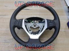 Suzuki genuine leather steering wheel (black)